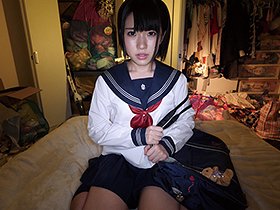 【つるぺた天使】はいぱー可愛い色白娘が脳みそバグってゴム無しOKのサセ神様になりましたwww　サンプル画像01